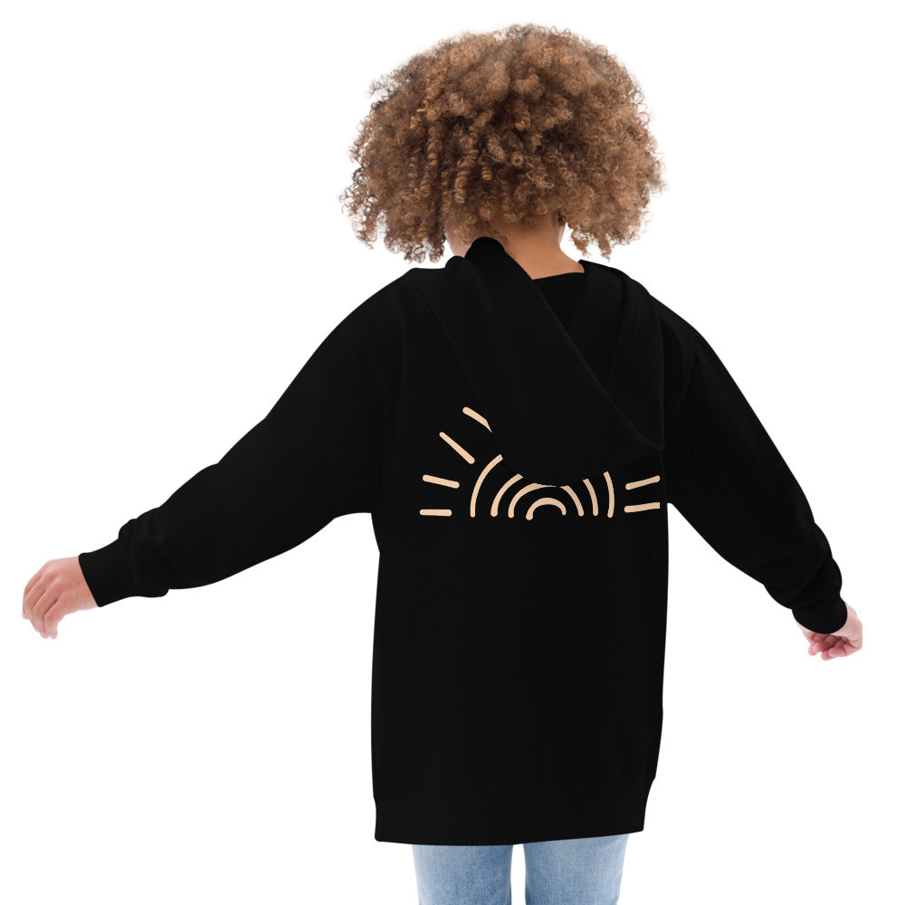 Choose Happy Kids Fleece Hoodie
