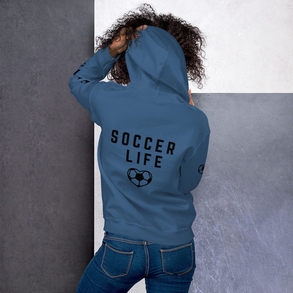 I Know My Goals Soccer Fan Hoodie