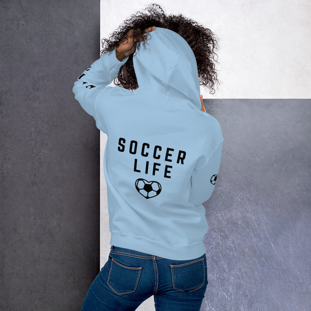 I Know My Goals Soccer Fan Hoodie