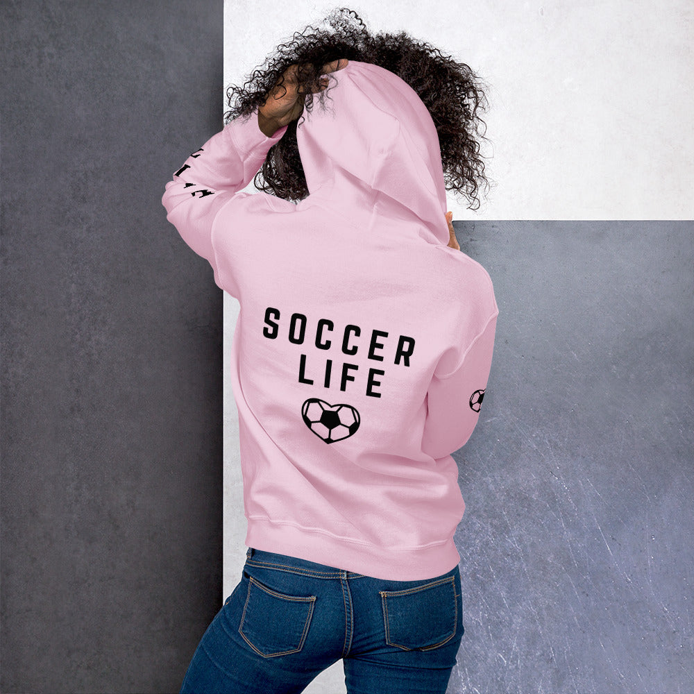 I Know My Goals Soccer Fan Hoodie