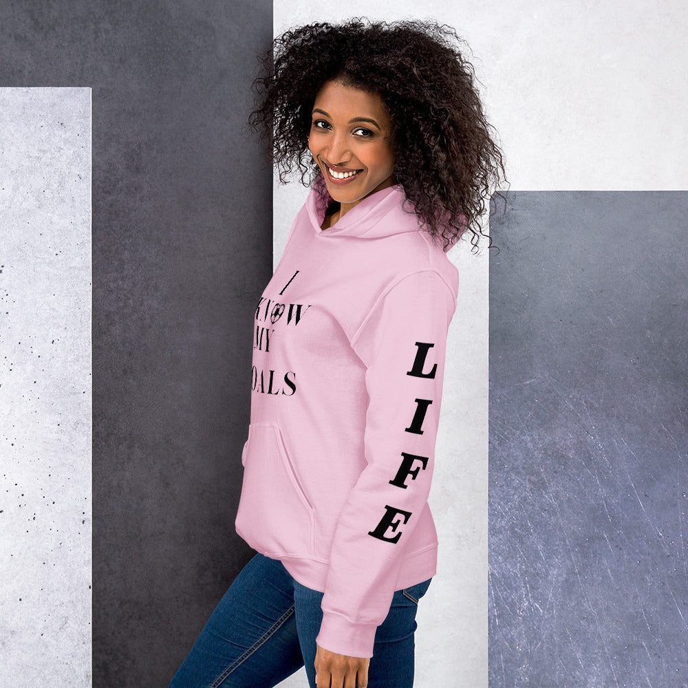 I Know My Goals Soccer Fan Hoodie