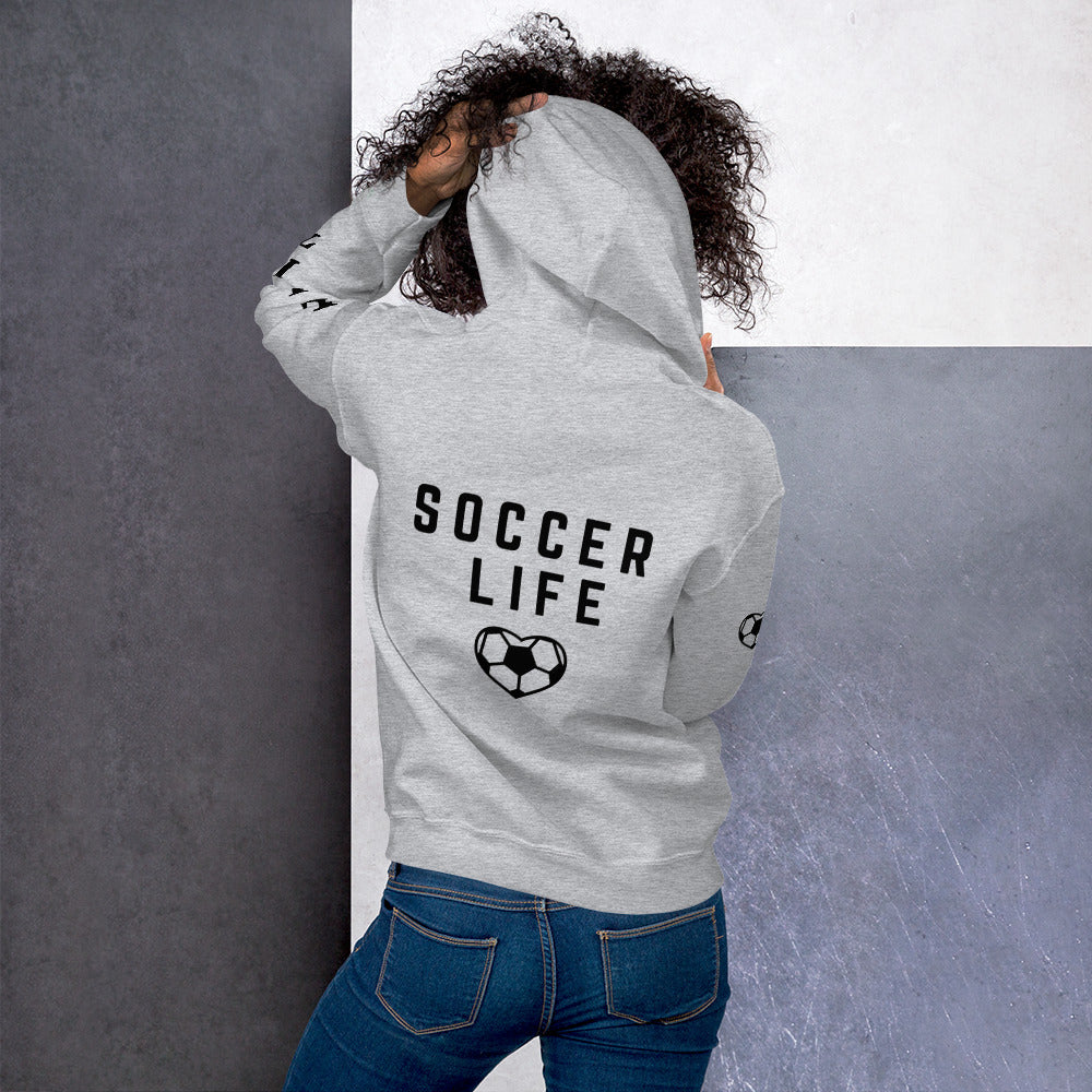 I Know My Goals Soccer Fan Hoodie