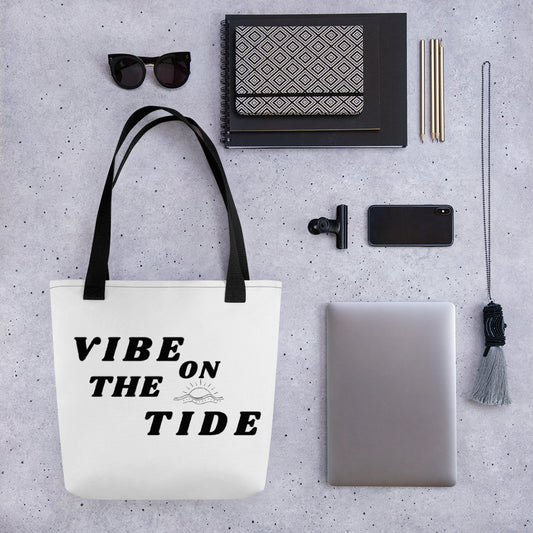 Vibe On The Tide Tote Bag
