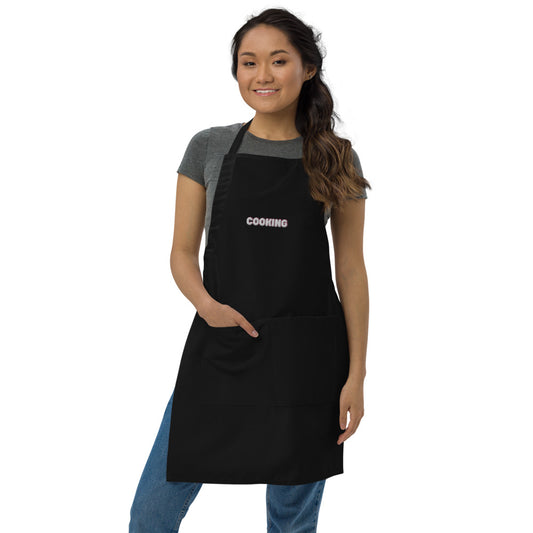 Cooking Embroidered Apron
