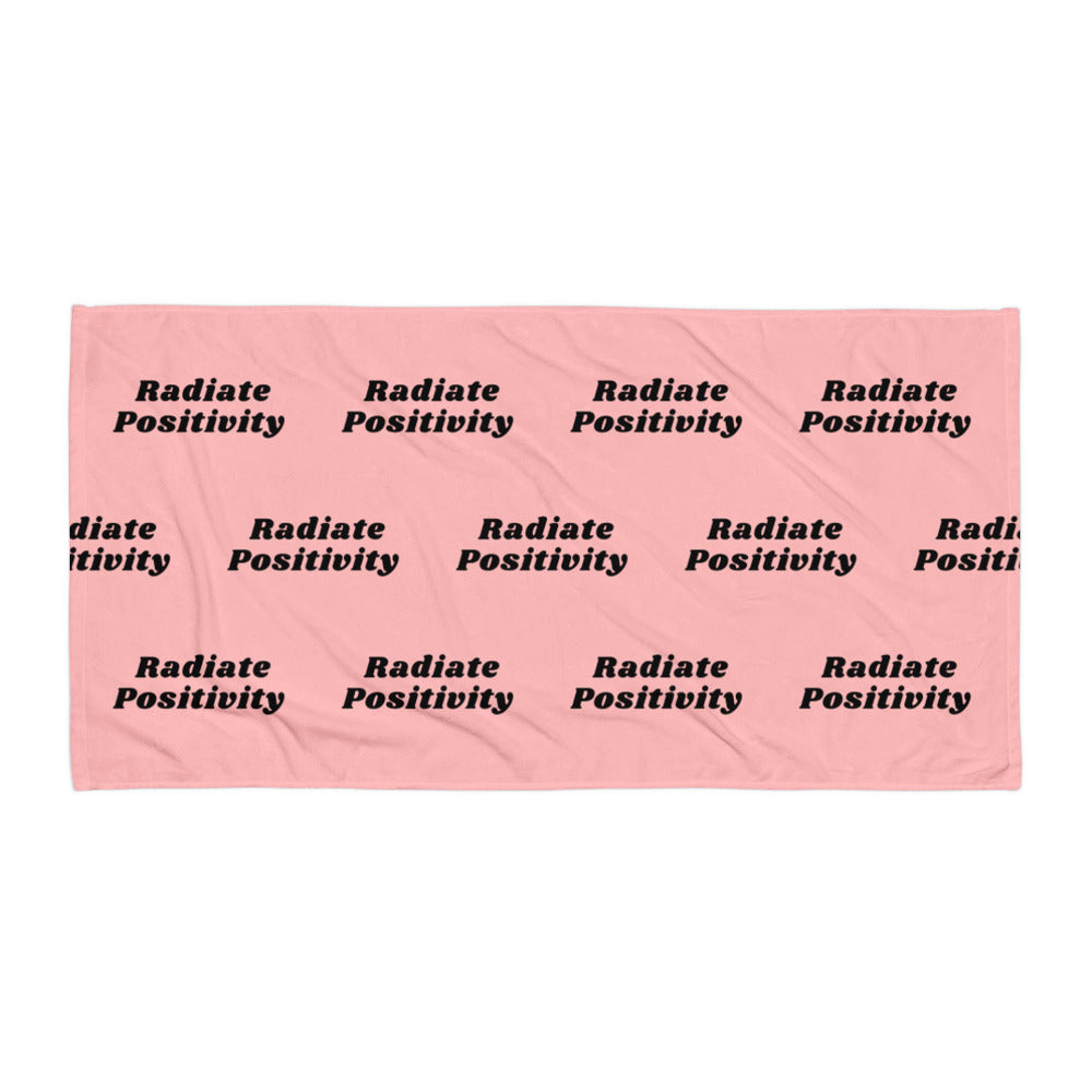 Radiate Positivity Large Towel