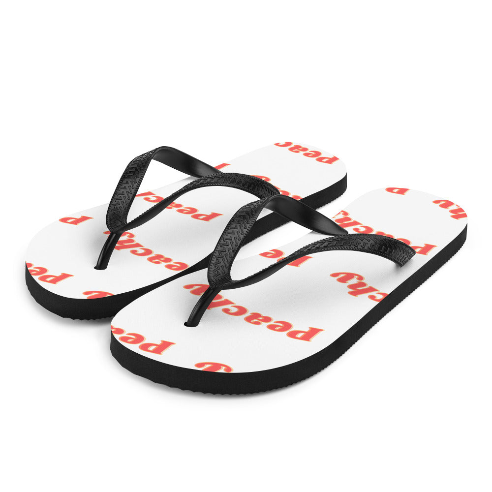 Peachy Flip-Flops