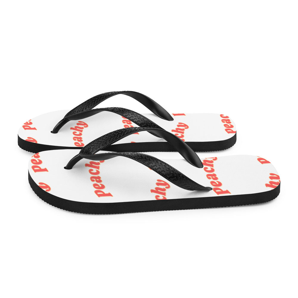 Peachy Flip-Flops