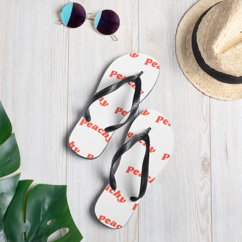 Peachy Flip-Flops