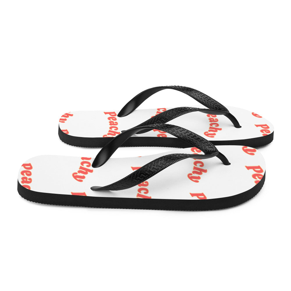 Peachy Flip-Flops