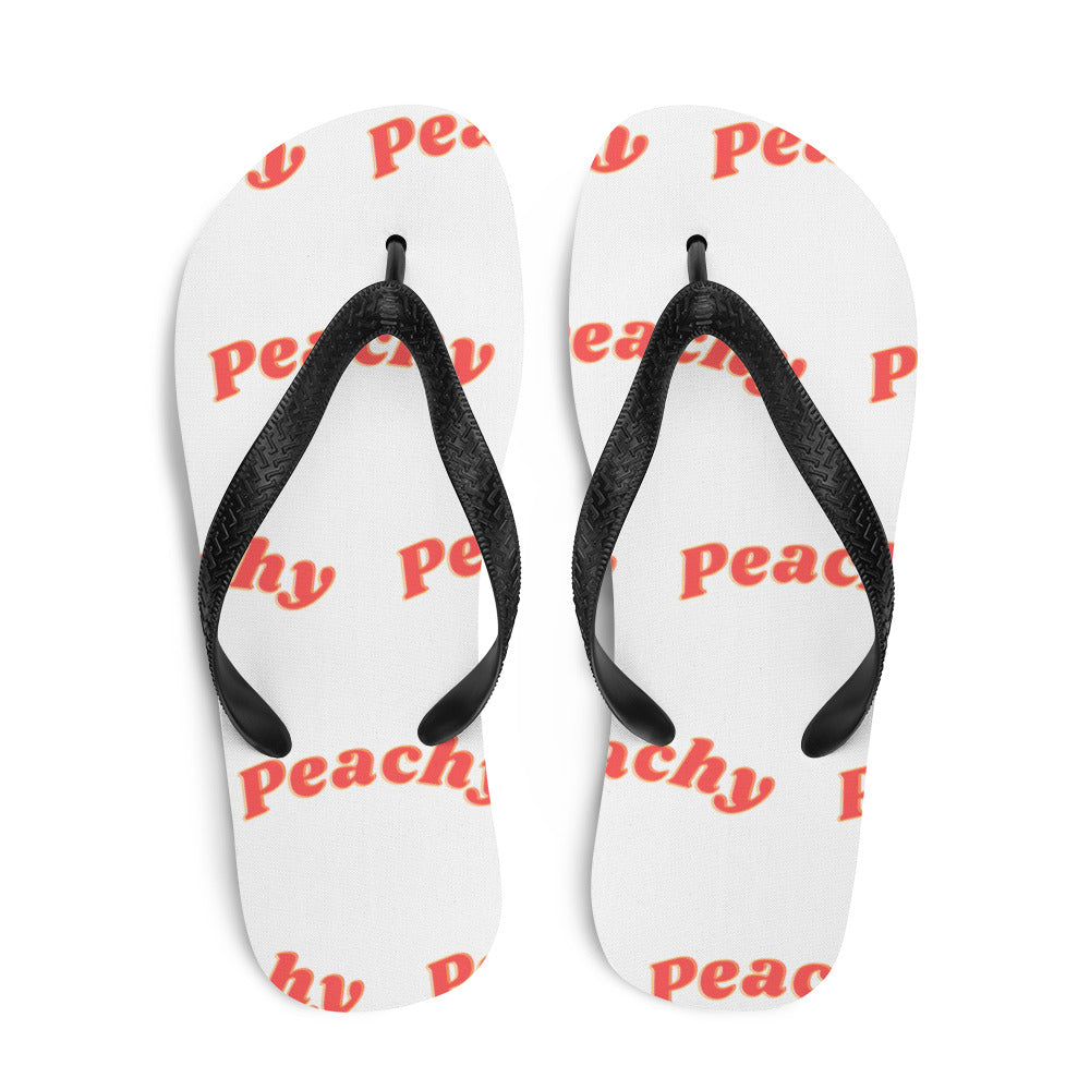 Peachy Flip-Flops