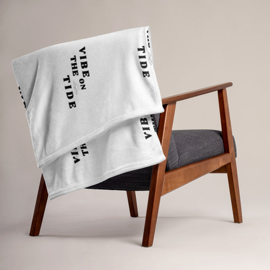 Vibe On The Tide Throw Blanket