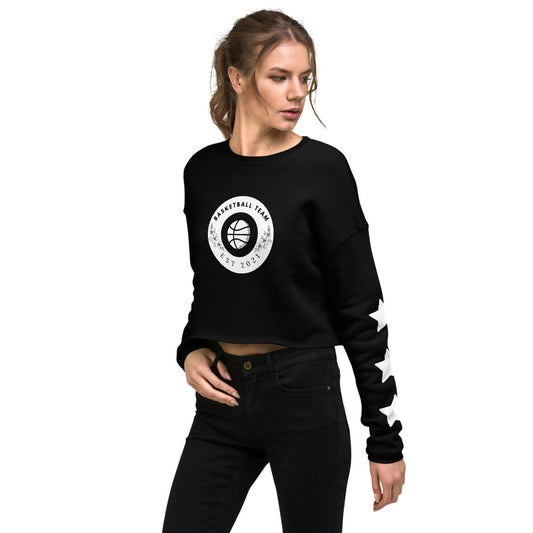 Basketball Team Crop Sweatshirt
